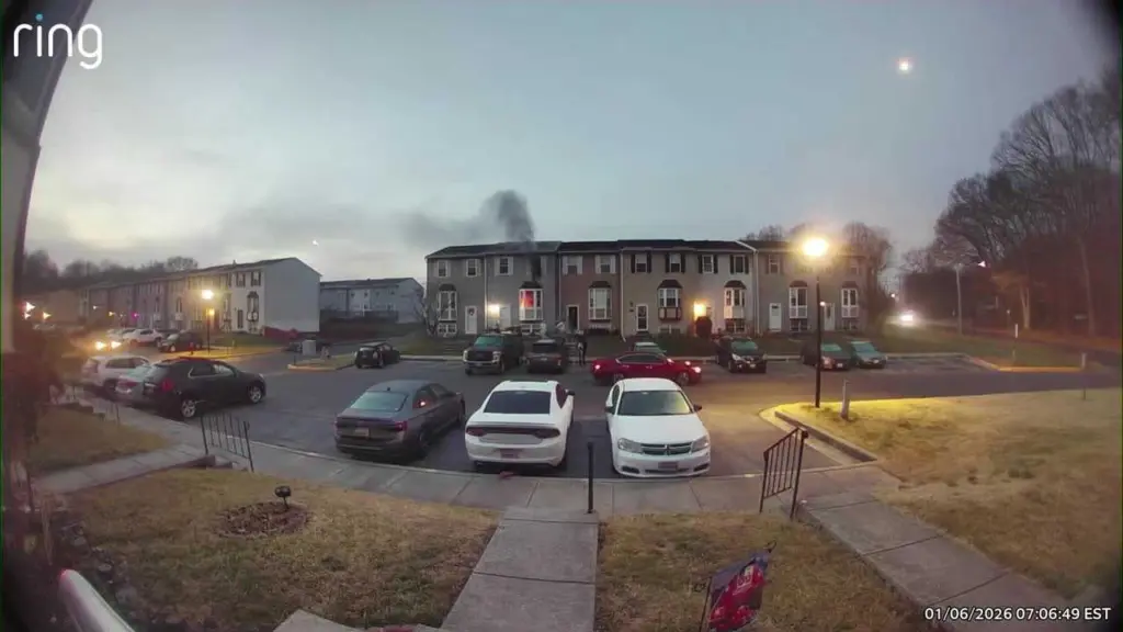 'Just pushed him off': Mother recounts dropping kids from second-story awning during house fire