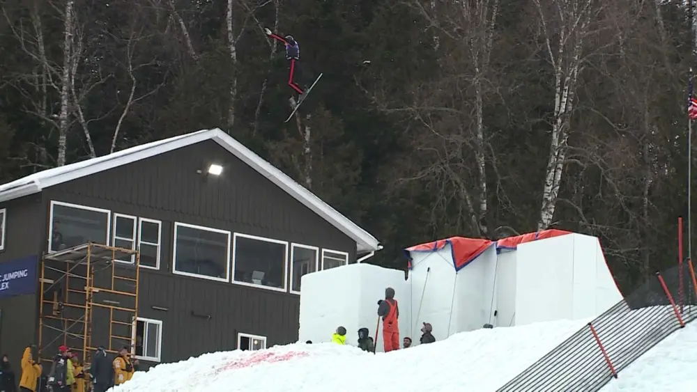 Aerials practice kicks off as the FIS Freestyle competition is set for Sunday and Monday