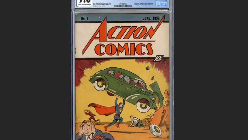 Rare copy of the comic book that introduced the world to Superman sells for $15 million
