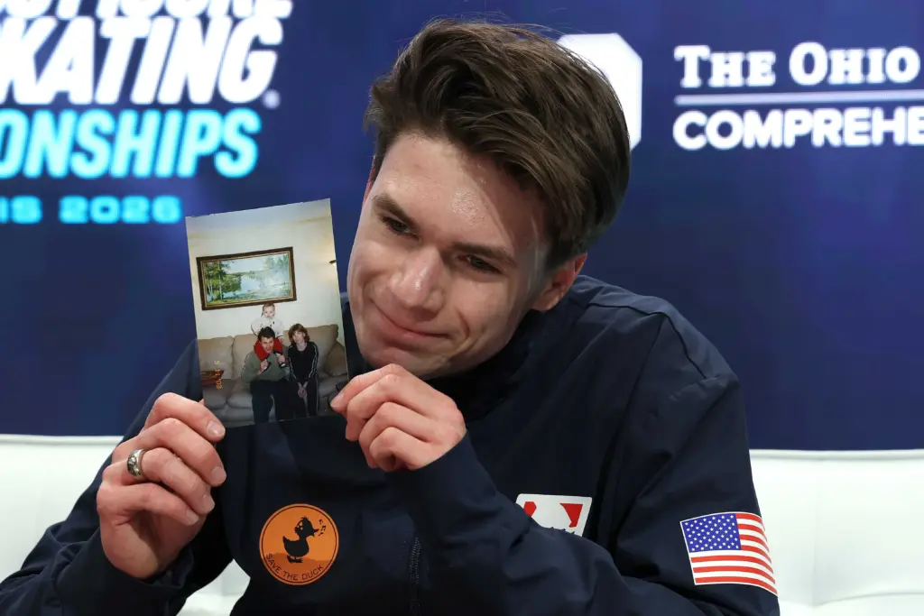 Maxim Naumov triumphs over tragedy, making Olympic team after his parents died in DC plane crash