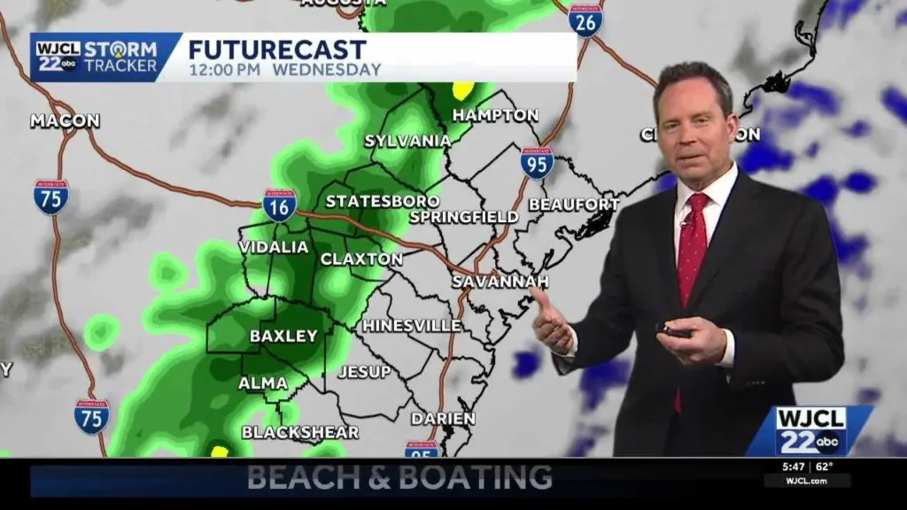 Cold front set to deliver a few showers, big temperature drop in Southeast Georgia, Lowcountry