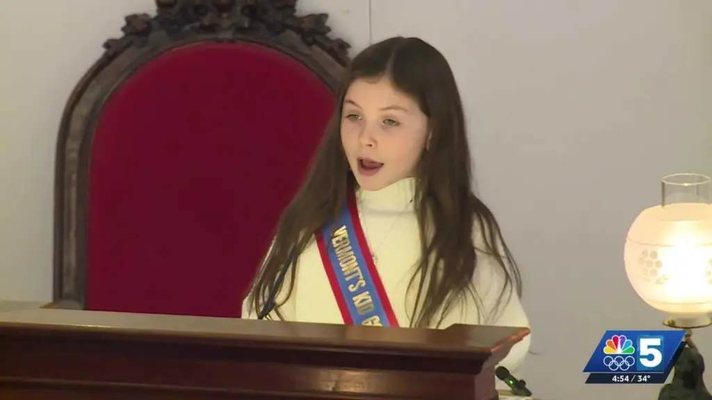Vermont's first 'kid governor' sworn into office