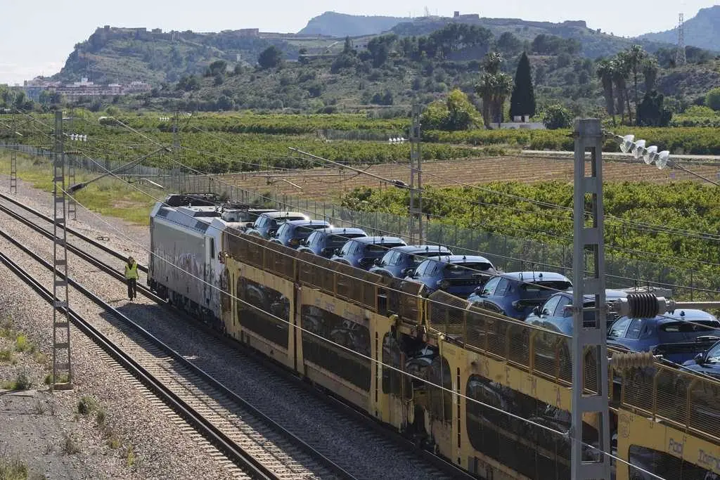 High-speed trains collide after one derails in southern Spain