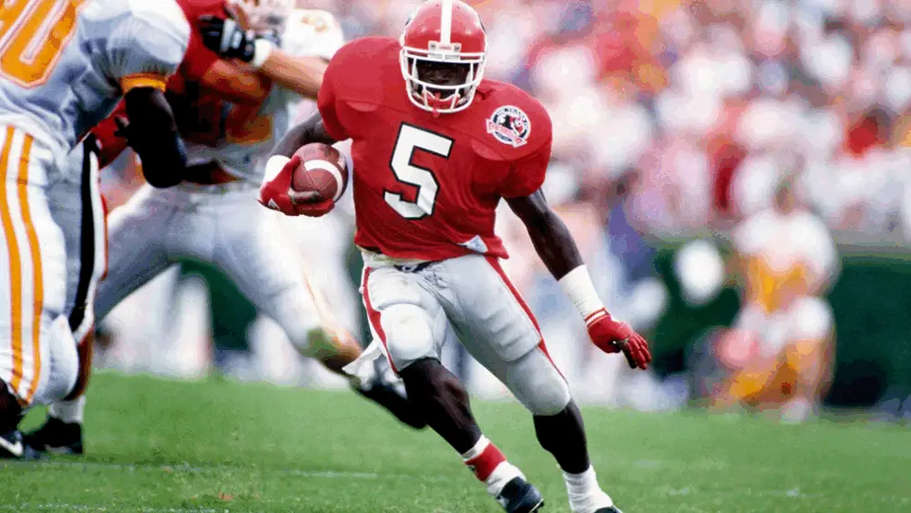 Former Georgia All-American Garrison Hearst elected to College Football Hall Of Fame