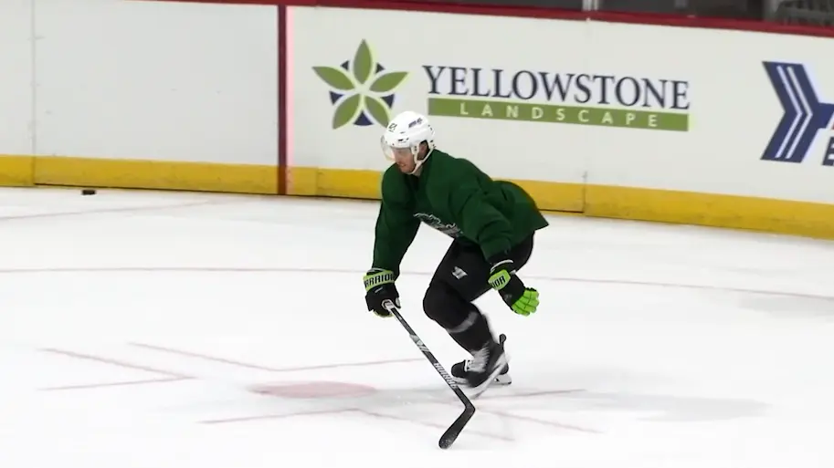 Logan Drevitch becomes Ghost Pirates all-time leading goal scorer