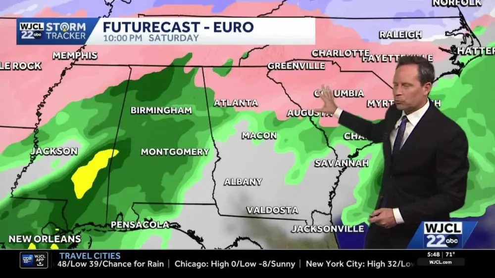 Winter storm impacts possible this weekend for the Southeast...the latest for SE Georgia, Lowcountry