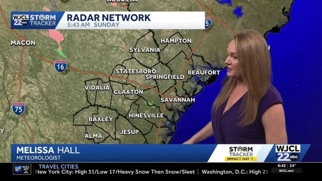 IMPACT DAY: Winter Weather for many across the country, but thunderstorms possible for Savannah