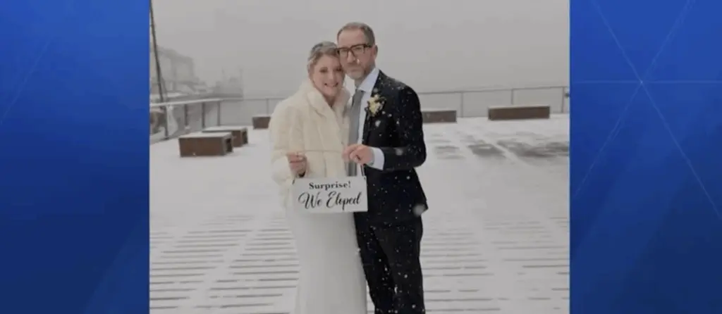 Boston couple marries early after father's glioblastoma diagnosis despite winter storm