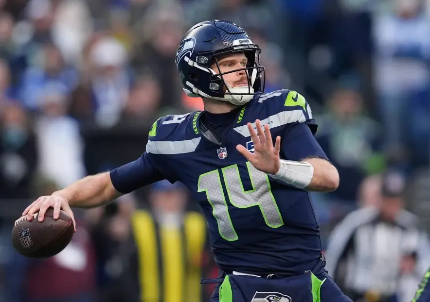 Former Carolina Panthers QB Sam Darnold one win away from a Super Bowl victory