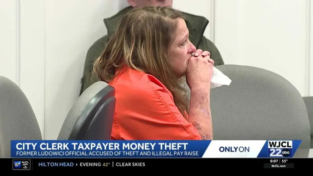 Former Ludowici city clerk charged with theft by taking, released on bond
