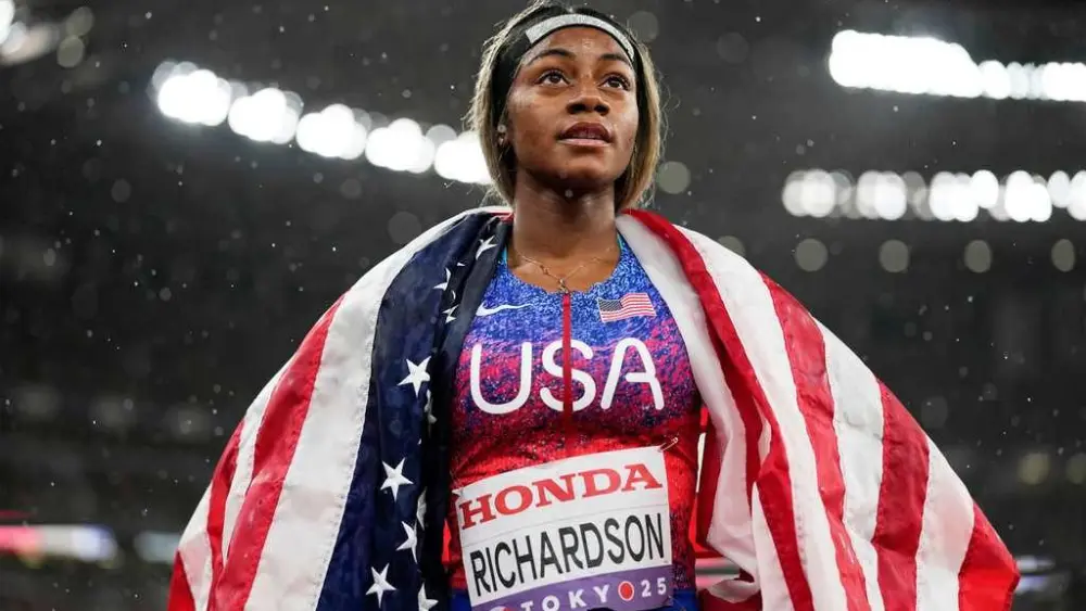 Olympic track star arrested in Florida for speeding, deputies say