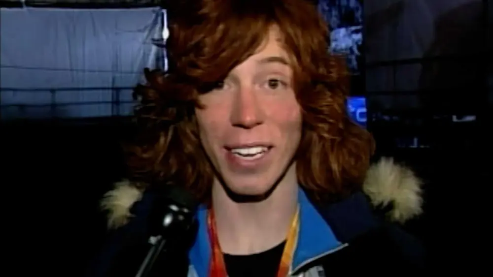Interview with Olympian Shaun White after his first gold medal in 2006
