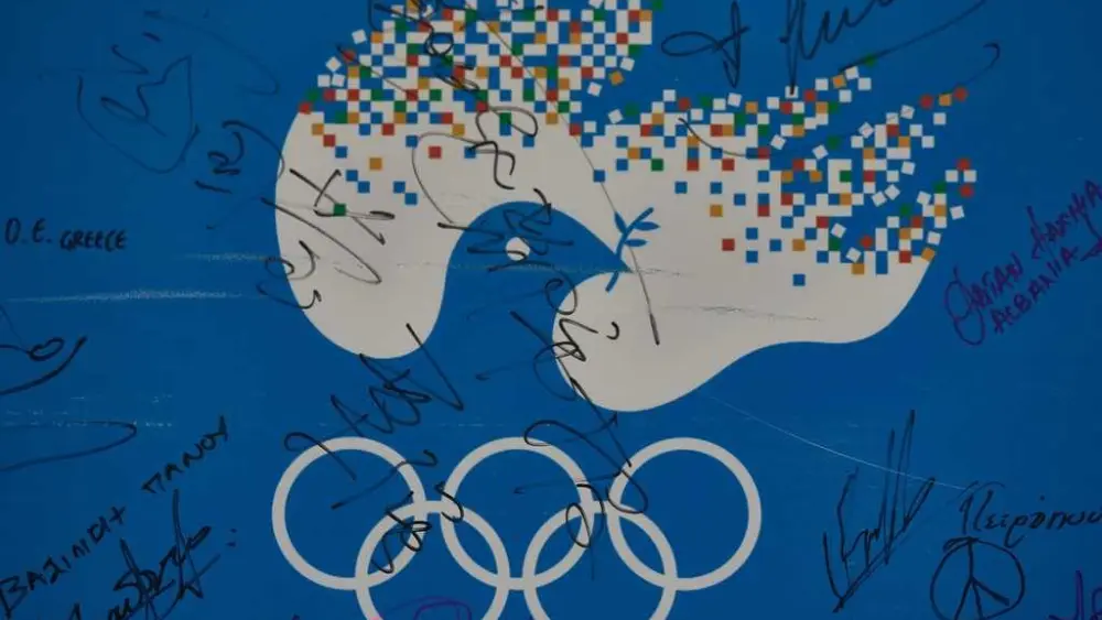 Olympic organizers invoke an ancient pledge to call for the suspension of all wars