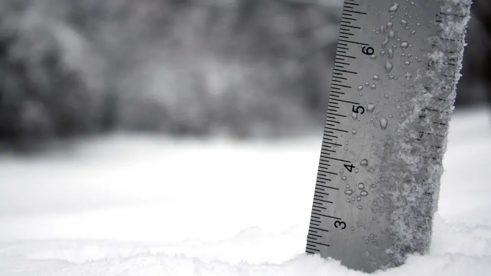 Snowfall totals across Georgia, South Carolina