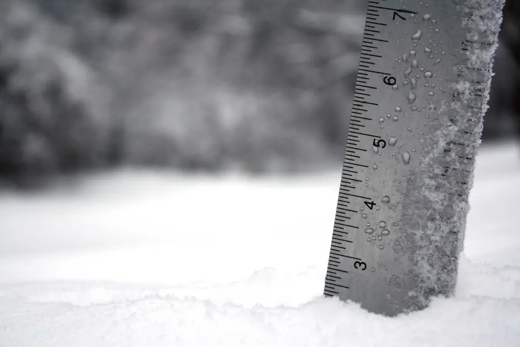 Snowfall totals across Georgia, South Carolina