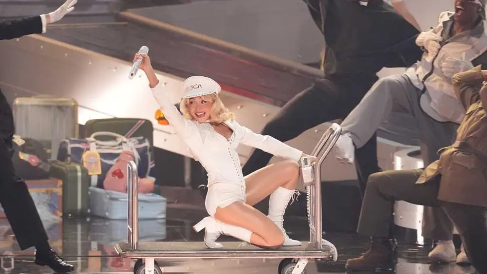 The Grammys had lots of Mars, Carpenter soaring and a near-naked Bieber. Here are some key moments