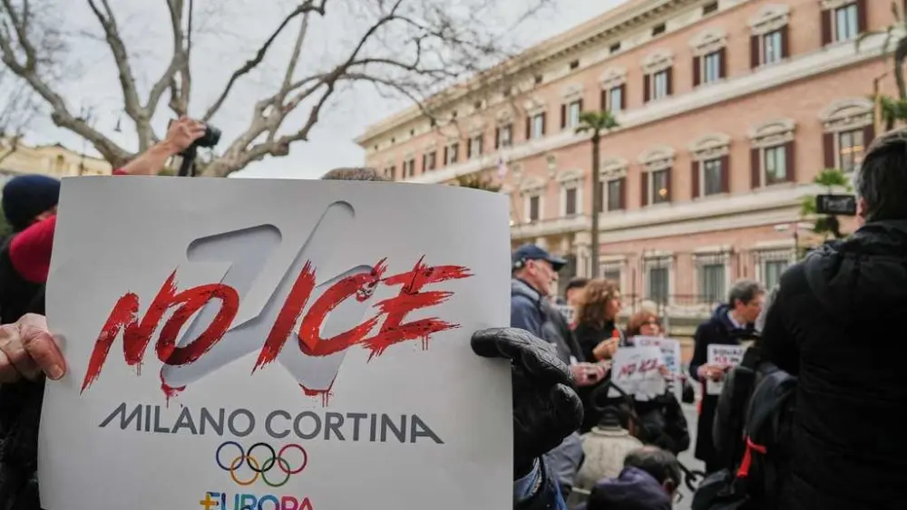 Protests in Milan over ICE's presence at 2026 Winter Olympics