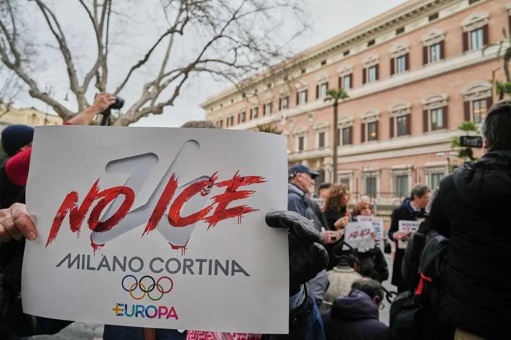 Protests in Milan over ICE's presence at 2026 Winter Olympics