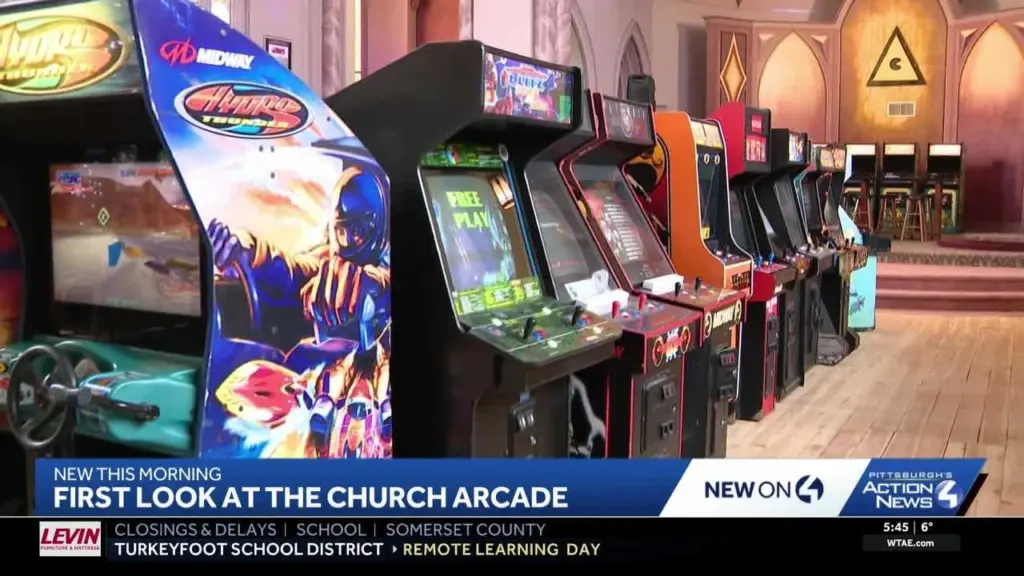 Former Pennsylvania church transformed into Church Arcade with 100 plus games