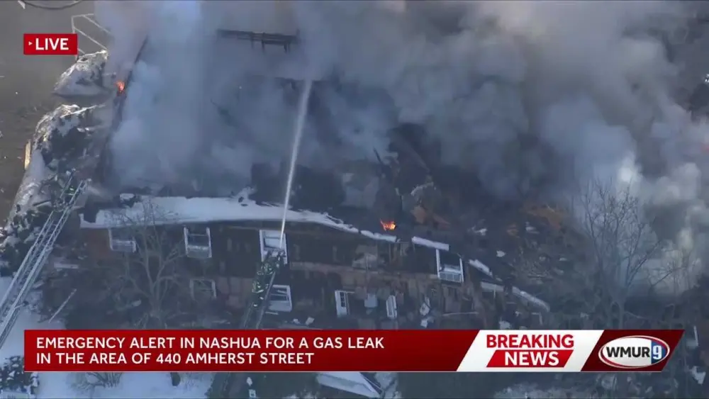 Witnesses describe scene near fire, explosion in Nashua, New Hampshire