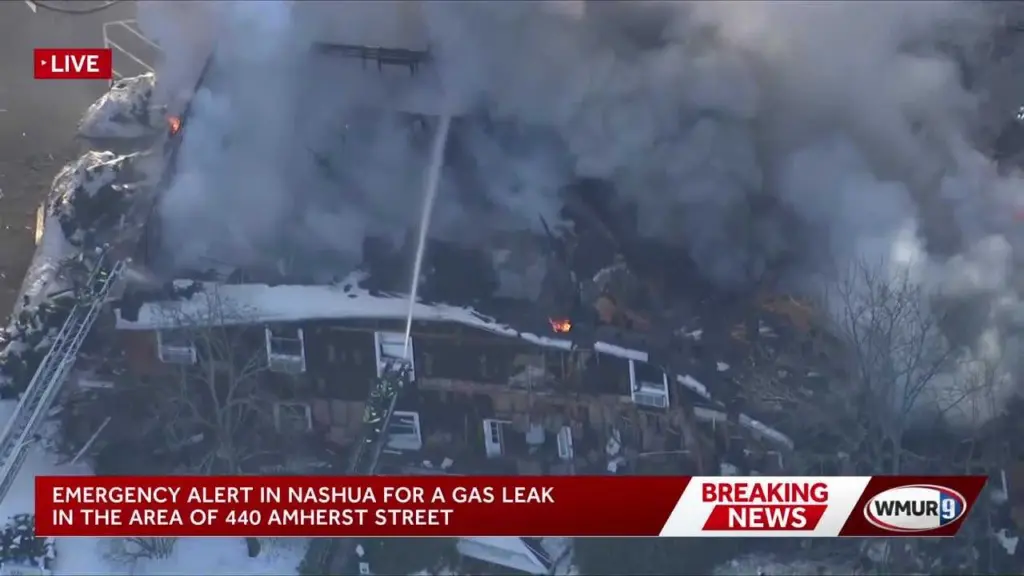Witnesses describe scene near fire, explosion in Nashua, New Hampshire