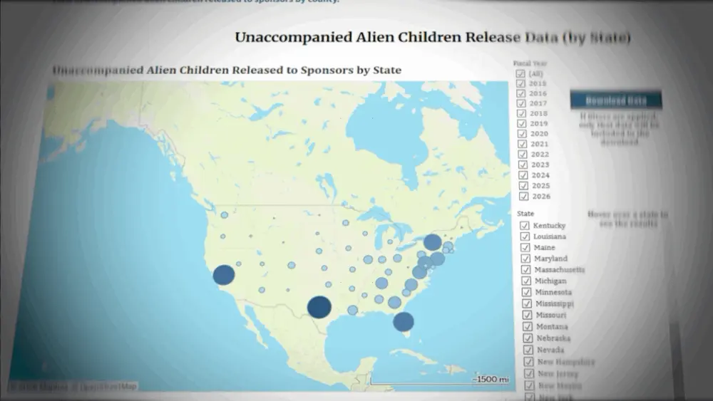 What happens when immigrant children are taken into federal custody?