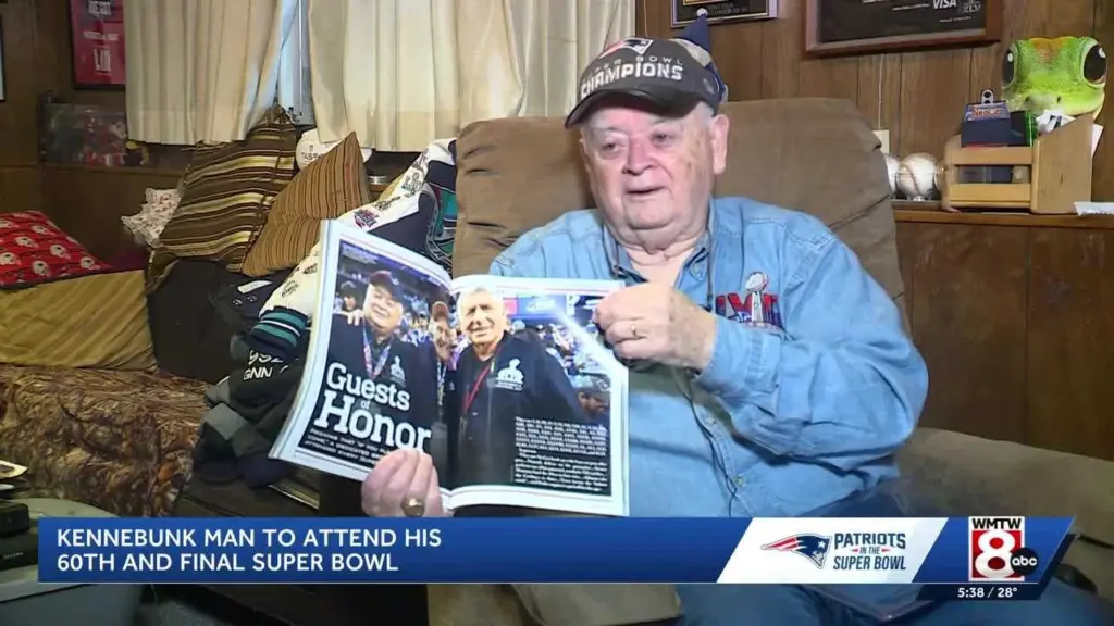 Maine man who's attended every Super Bowl says LX will be his last