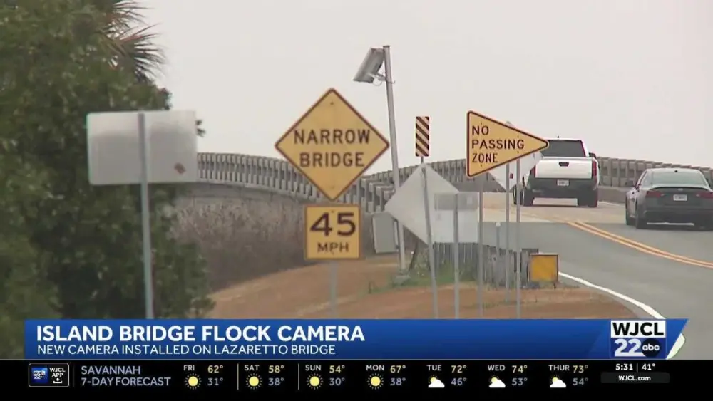 Tybee Island mayor discusses new bridge Flock camera privacy