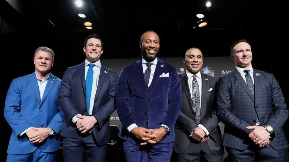 Drew Brees and Larry Fitzgerald headline a Hall of Fame class missing Bill Belichick