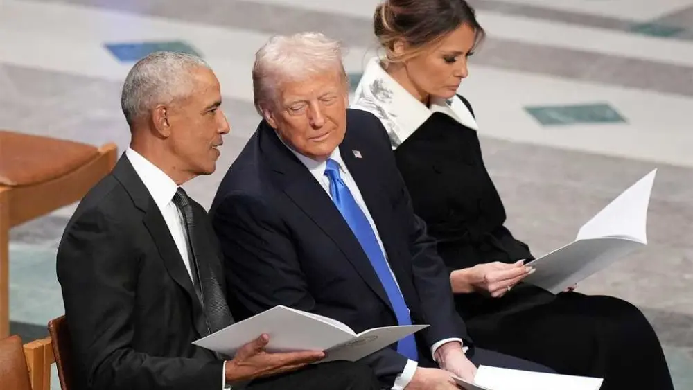 Trump's racist post about Obamas is deleted after backlash despite White House earlier defending it