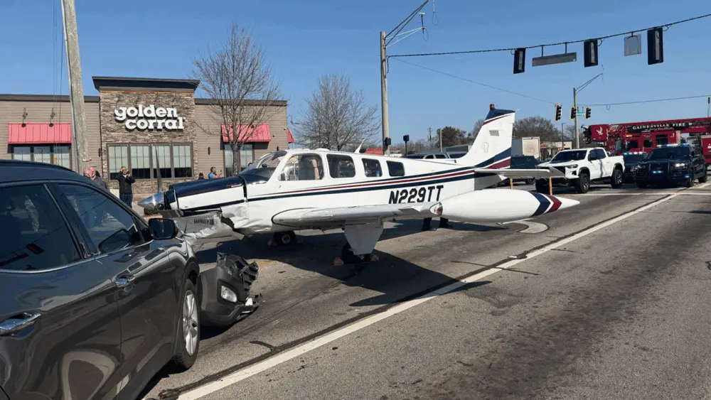 Injuries reported after plane makes emergency landing on Georgia road