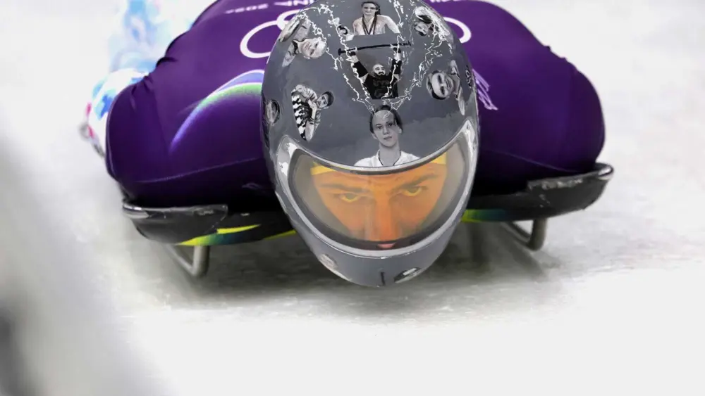 Ukrainian skeleton slider says IOC has banned helmet showing athletes killed in war