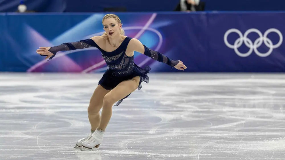 US figure skater Amber Glenn resolves copyright issue with a Canadian music artist at the Olympics