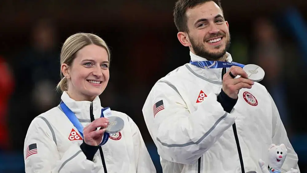 United States pair wins silver in curling at Milan Cortina Olympics