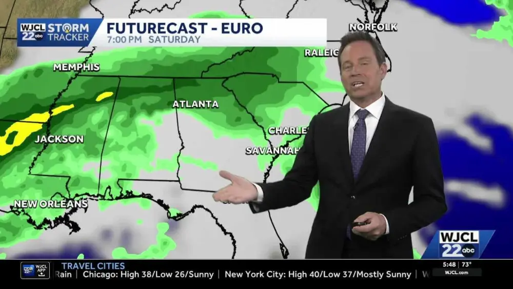 Umbrella ready...tracking rain chances for Southeast Georgia, Lowcountry