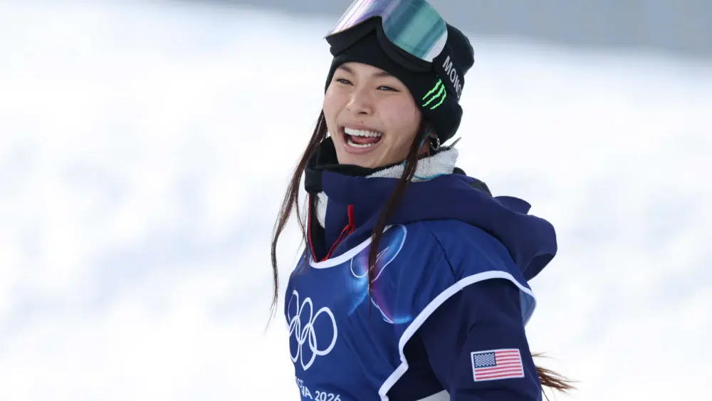 Chloe Kim on deck for chance at third straight Olympic gold