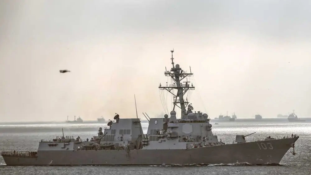 A Marine dies and 2 ships collide in separate incidents in the Caribbean, US military says
