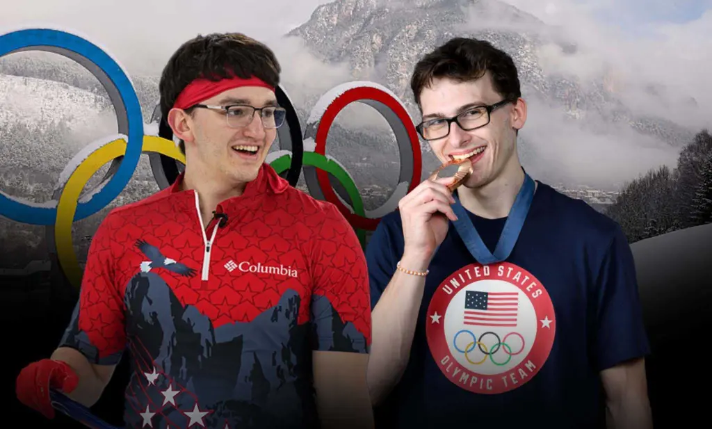 Is 'Pommel Horse Guy' now an Olympic curler? There's a new cult hero at the Winter Olympics