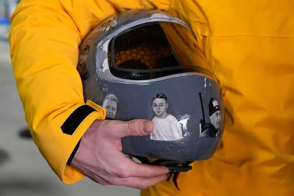 Artist behind banned Ukrainian Olympic helmet calls Heraskevych's tribute 'great heroism'