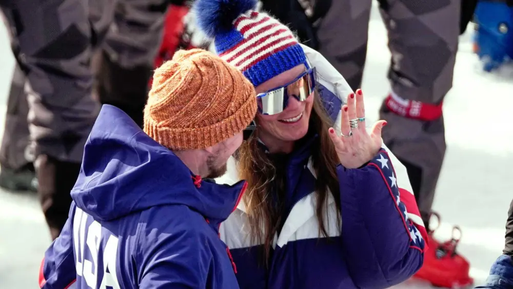 Valentine's Day at the Olympics might look a little different, but it's still special