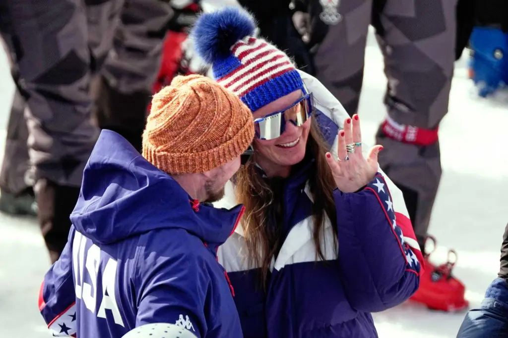 Valentine's Day at the Olympics might look a little different, but it's still special