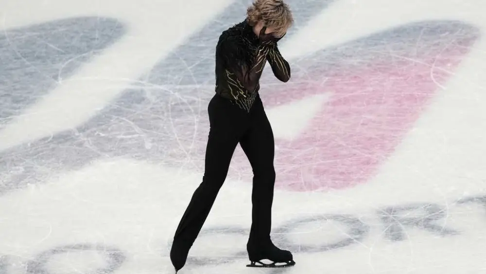 After 'Olympic curse' hits Ilia Malinin in his free skate, the 'Quad god' sets his sights on future