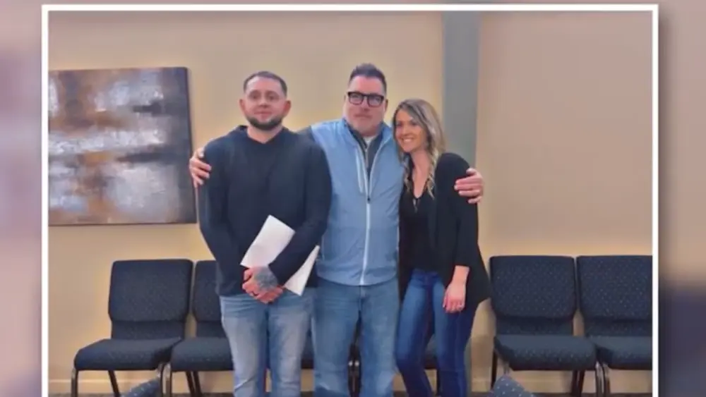 From burying to marrying: Funeral home director officiates wedding after judge doesn't show