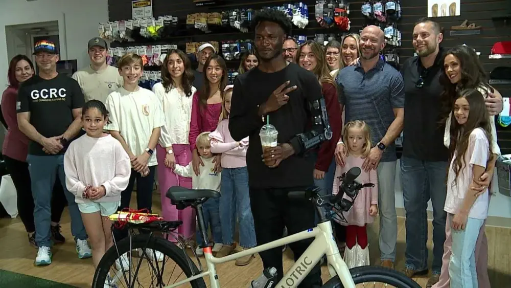 Richmond Hill community surprises hit-and-run survivor with new e-bike