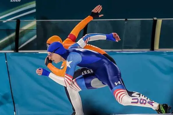 American speedskater Jordan Stolz captivates Dutch fans at Milan Olympics