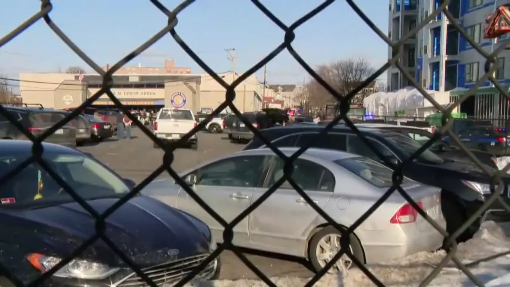 Hockey players raced across ice after shots fired in Rhode Island rink