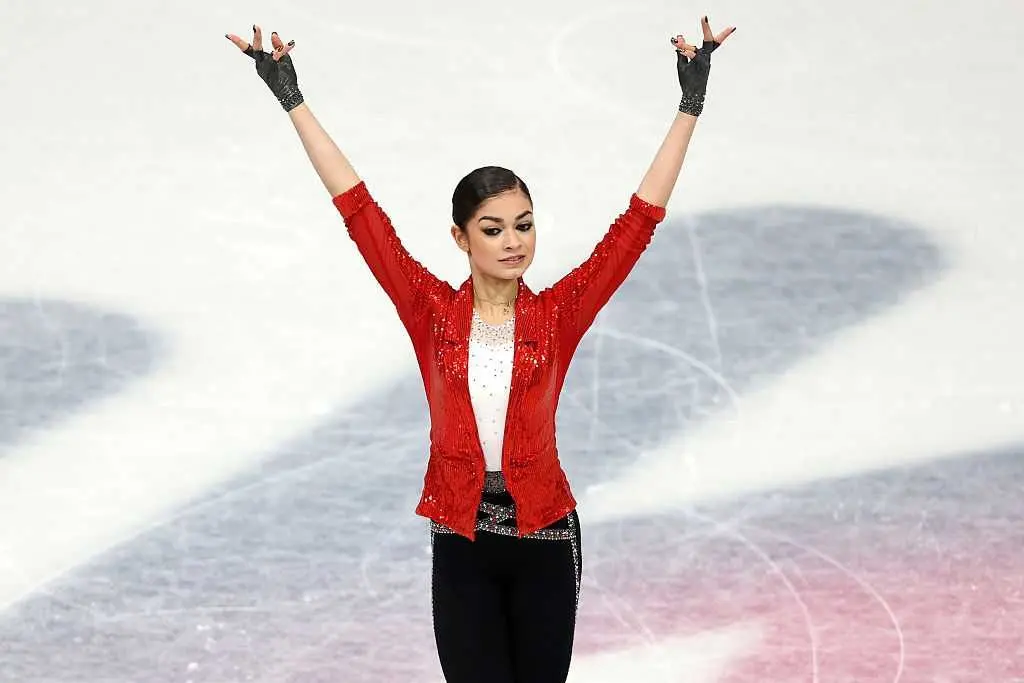 Russian figure skater Adeliia Petrosian is an Olympic mystery with big jumps and fitness concerns