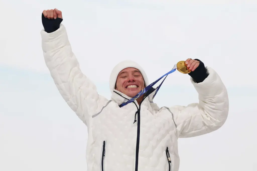 American freeskier Alex Ferreira completes his Olympic medal collection with a halfpipe gold