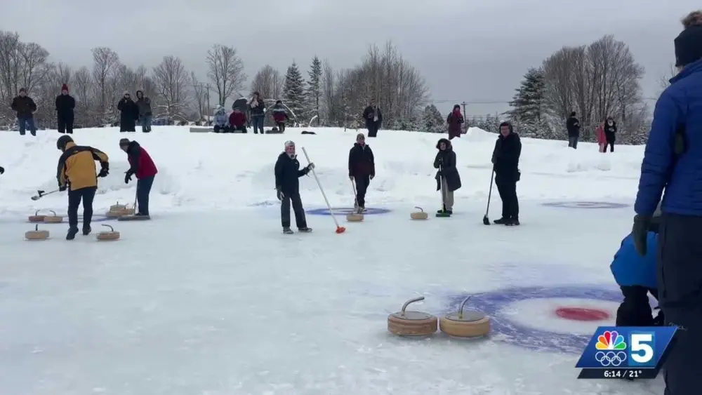 Curds and curling brings a twist to winter competition