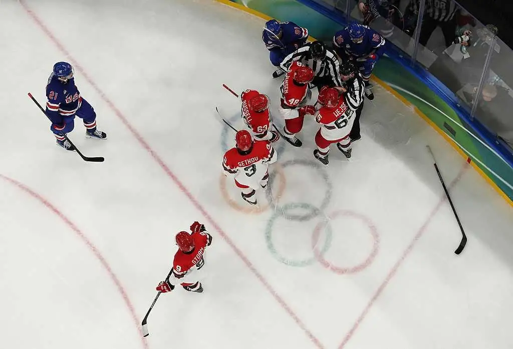It's on: US and Canada face off for Olympic gold in men's hockey as Winter Games come to a close